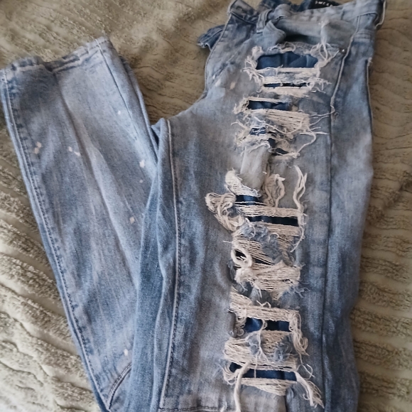 smoke rise ny Other - Distressed Light Blue Jeans